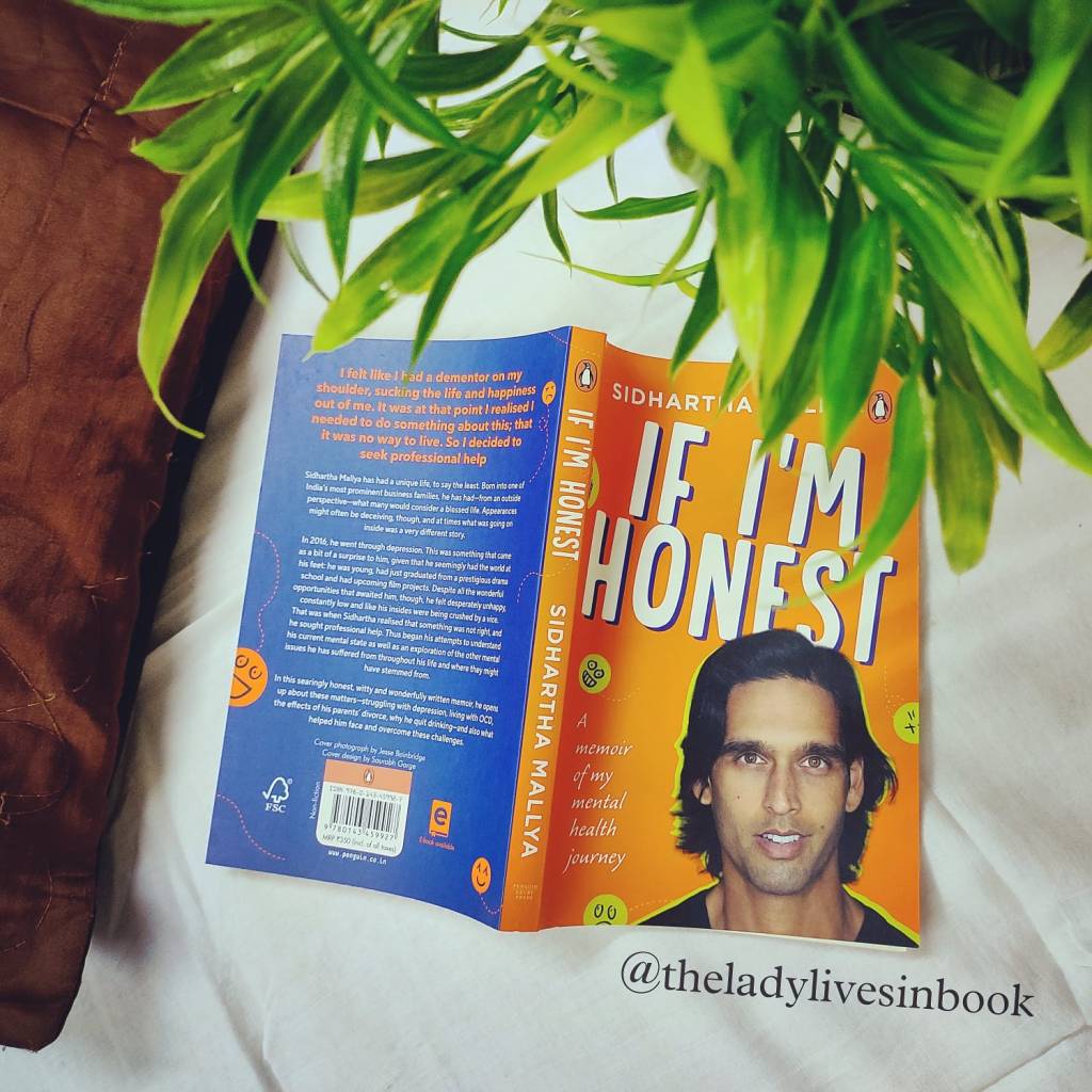 Lets talk about what is bothering you, lets talk about the Less Talked Issue; If I am Honest by Sidhartha Mallya – Book Review