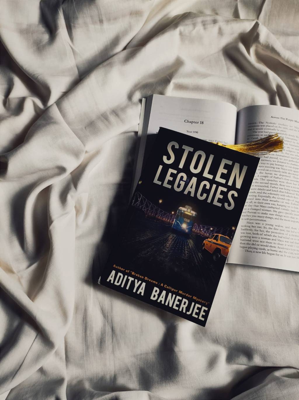 Have you read any book with a backdrop of news media office? – Stolen Legacies – Book Review